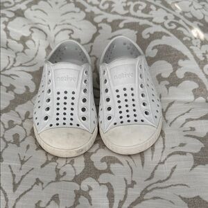 Native Kids Sneakers - Classic White